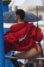 BELLA HADID on the Set of a Photoshoot in Venice 06/28/2017