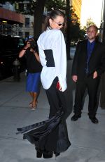 BELLA HADID Out and About in New York 06/12/2017