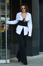 BELLA HADID Out and About in New York 06/12/2017