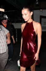 BELLA HADID Out for Dinner in West Hollywood 06/18/2017