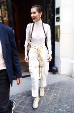 BELLA HADID Out in Paris 06/23/2017