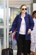 BELLA HEATHCOTE Aarrives in Vancouver 06/20/2017