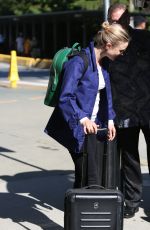 BELLA HEATHCOTE Aarrives in Vancouver 06/20/2017