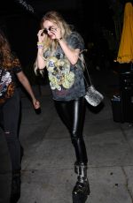 BELLA THORNE at Peppermint Club in West Hollywood 06/05/2017