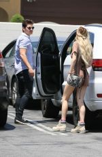BELLA THORNE Leaves Rite Aid in Studio City 06/05/2017