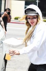 BELLA THORNE Out and About in Los Angeles 06/06/2017