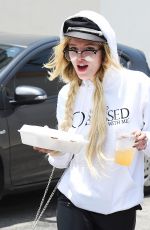 BELLA THORNE Out and About in Los Angeles 06/06/2017