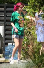 BELLA THORNE Out and About in Los Angeles 06/25/2017