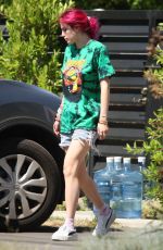 BELLA THORNE Out and About in Los Angeles 06/25/2017