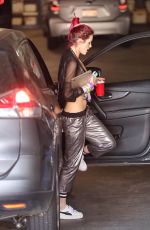 BELLA THORNE Out and About in Los Angeles 06/28/2017