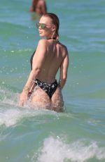 BIANCA ELOISE in Swimsuit at a Beach in Miami 06/23/2017