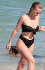 BIANCA ELOUISE and J LYNNE in Bikinis at a Beach in Miami 06/24/2017