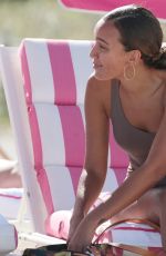 BIANCA ELOUISE and J LYNNE in Bikinis at a Beach in Miami 06/24/2017