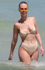 BIANCA ELOUISE in Bikini on the Beach in Miami 06/25/2017