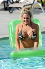 BIANCA GASCOIGNE in Bikini at Pool of Her Hotel in Ibiza 05/30/2017