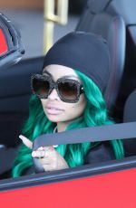 BLAC CHYNA Shopping at Saks Fifth Avenue in Beverly Hills 06/15/2017