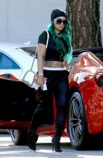 BLAC CHYNA Shopping at Saks Fifth Avenue in Beverly Hills 06/15/2017