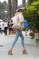 BRANDI GLANVILLE at Ivy at Shore Restaurant in Santa Monica 06/04/2017