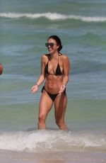 BRE TIESI in Bikini at a Beach in Miami 06/15/2017