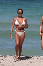 BRE TIESI in Bikini at a Beach in Miami 06/15/2017