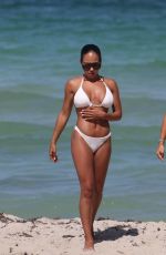 BRE TIESI in Bikini at a Beach in Miami 06/15/2017