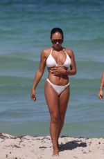 BRE TIESI in Bikini at a Beach in Miami 06/15/2017