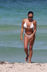 BRE TIESI in Bikini at a Beach in Miami 06/15/2017