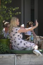 BRIDGET MAASLAND at a Beach Bar in Barcelona 06/18/2017