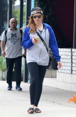 BRITTANY SNOW Leaves Pilates in Los Angeles 06/01/2017