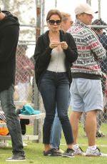 BROOKE BURKE at Her Son