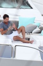 BROOKE BURKE in Bikini on a Yacht in Italy 06/24/2017