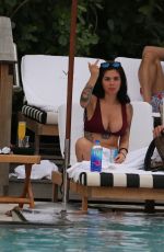 CAM LI in Bikini at a Pool in Miami 06/12/2017
