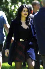 CAMILA MENDES on the Set of Riverdale in Vancouver 06/22/2017