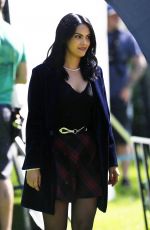 CAMILA MENDES on the Set of Riverdale in Vancouver 06/22/2017