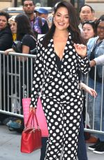 CAMILE GUATY Arrives at AOL Studios in New York 05/31/2017
