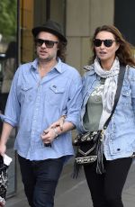 CAMILLA FRANKS Out Shopping in Sydney 06/02/2017