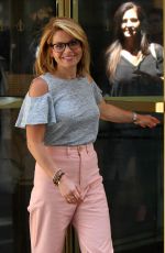CANDACE CAMERON BURE with Her Daughter NATASHA BURE Leaves Today Show in New York 06/01/2017