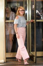 CANDACE CAMERON BURE with Her Daughter NATASHA BURE Leaves Today Show in New York 06/01/2017