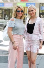 CANDACE CAMERON BURE with Her Daughter NATASHA BURE Leaves Today Show in New York 06/01/2017