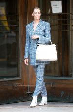 CANDICE SWANEPOEL on the Set of Photoshoot for Vogue in New York 06/03/2017