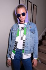 CARA DELEVINGNE at Levi’s Tailor Shop Celebrates Beginning of Festival at the Pig 06/22/2017