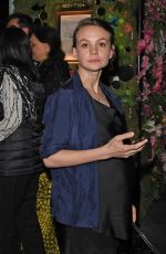 CAREY MULLIGAN Leaves Sexy Fish in London 06/01/2017