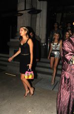 CAROLINE DAUR and SOPHIA STALLONE Out at Milan Fashion Week 06/17/2017