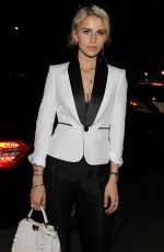 CAROLINE DAUR Leaves Dsquared Fashion Show at Milan Fashion Week 06/18/2017