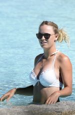 CAROLINE WOZNIACKI in Bikini on Vacation in Italy 06/13/2017