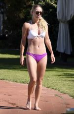 CAROLINE WOZNIACKI in Bikini on Vacation in Italy 06/13/2017