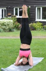 CASEY BATCHELOR at a Morning Workout at Yoga Retreat in Spain 06/24/2017