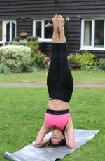 CASEY BATCHELOR at a Morning Workout at Yoga Retreat in Spain 06/24/2017
