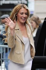 CAT DEELEY Leaves AOL Studio in New York 06/01/2017