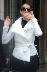 CELINE DION Leaves Her Hotel in Paris 06/23/2017